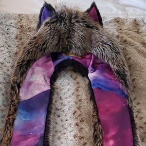 Sold spirithoods direwolf galaxy hood